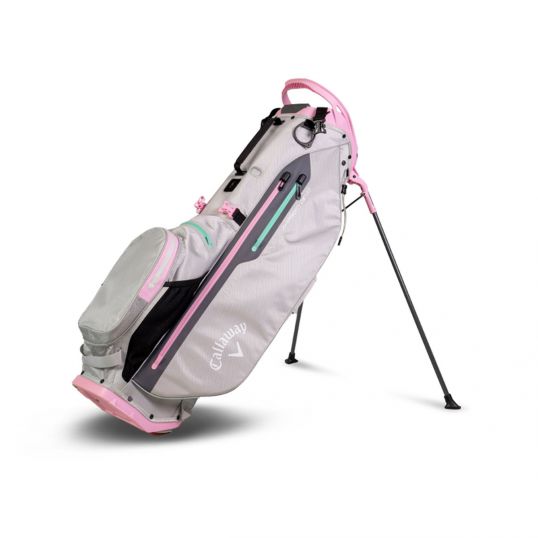 Fairway C HD Stand Bag 2024 Grey/Pink