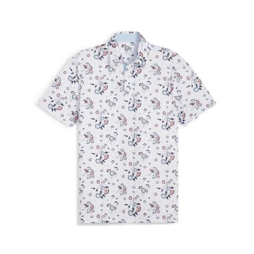 Pique Heirloom Polo White/Silver