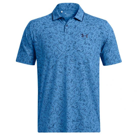 Iso Chill Verge Polo Blue Mens Large Blue