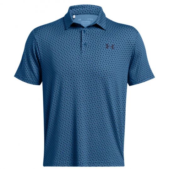 Playoff 3.0 Printed Polo Blue/Navy