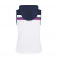 Lightweight Ladies Hoodie Colour Block Vest Bright White Ladies Extra Large Bright White