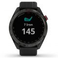 Approach S42 GPS Watch Carbon Grey with Black