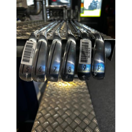 Qi10 Irons Steel Shafts Right Regular KBS Max MT 85 5-PW (Not Quite Perfect)