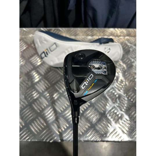 Qi10 Tour Fairway Wood Left 5 Wood-18 Degree Mitsubishi Tensei AV Limited Blue 65 Regular Golf Pride Z Grip Black/Blue (Used - 5 Star)