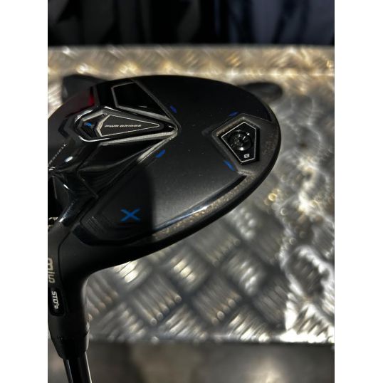 Darkspeed X Fairway Left 3 Wood-15 Degree UST LIN-Q M40X Blue 6F4 Stiff Lamkin Crossline Black (Used - 4 Star)