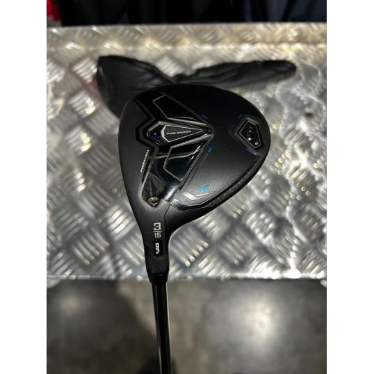 Darkspeed X Fairway Left 3 Wood-15 Degree UST LIN-Q M40X Blue 6F4 Stiff Lamkin Crossline Black (Used - 4 Star)