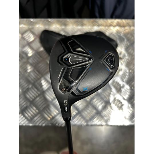 Darkspeed X Fairway Left 5 Wood-18 Degree Regular UST LIN-Q M40X Red 5F3 Lamkin Crossline Black (Used - 4 Star)