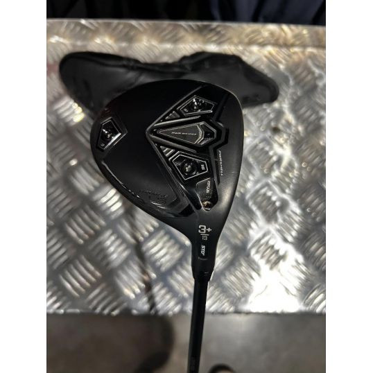 Darkspeed LS Fairway Right 3+ Wood-13 Degree Extra Stiff Project X Hzrdus Gen 4 Blackout 70 Lamkin Crossline Black (Used - 4 Star)