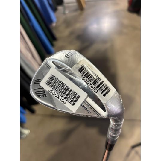 Hi-Toe 3 Chrome Wedge CUSTOM 58 10 Standard Stiff KBS Hi-Rev 115 2.0 (Custom 45877) (Not Quite Perfect)