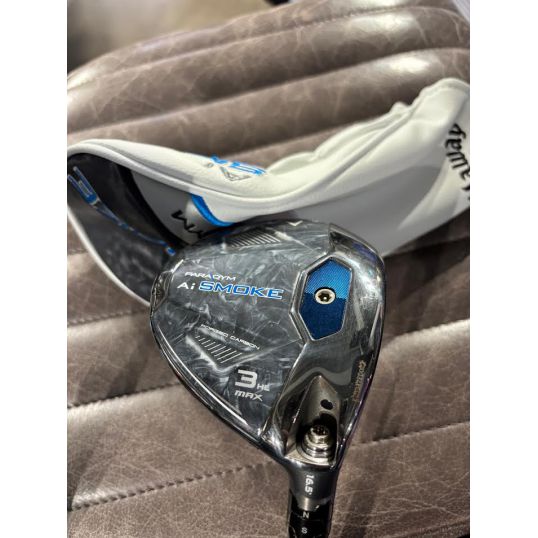 Paradym Ai Smoke Max Fairway Wood Right 3HL Wood-16.5 Degree Stiff HZRDUS 60 Golf Pride Tour Velvet 360 (Used - 4 Star)