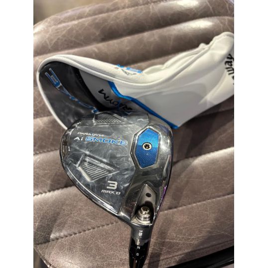 Paradym Ai Smoke Max D Fairway Wood Right 3 Wood-15 Degree MCA Tensei AV Blue 65 Regular Golf Pride Tour Velvet 360 (Used - 4 Star)