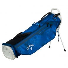 Par 3 HD Pencil Bag Blue Palms/Light Grey
