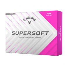 Supersoft Matte Pink Golf Balls