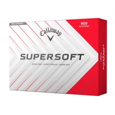 Supersoft Matte Red Golf Balls