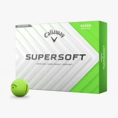 Supersoft Matte Green Golf Balls