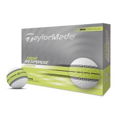 Tour Response Stripe Golf Balls Neon Yellow