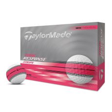 Tour Response Stripe Golf Balls Neon Pink