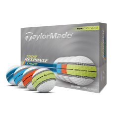 Tour Response Stripe Golf Balls Neon Multi