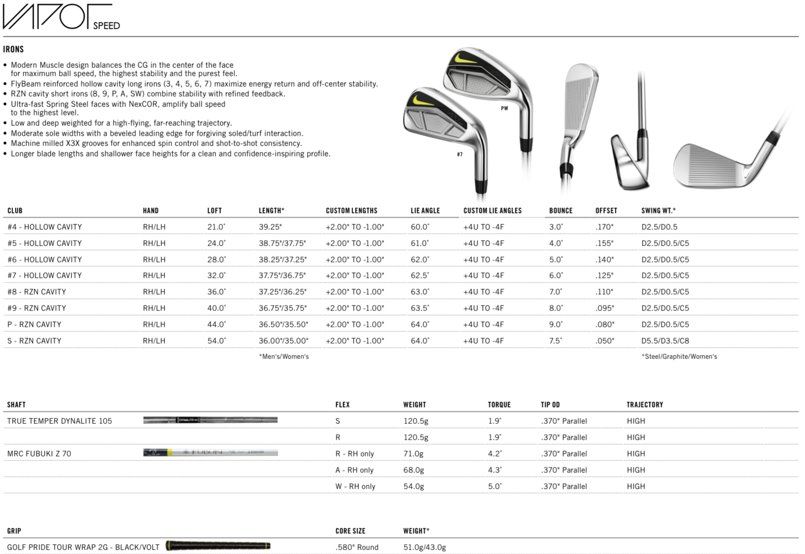 buy \u003e nike vapour speed irons, Up to 63 