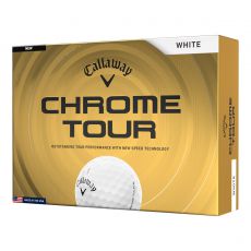 Chrome Tour White Golf Balls