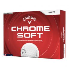 Chrome Soft White Golf Balls