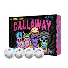 Chrome Tour Limited Edition Halloween Golf Balls