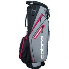Signature Stand Bag Grey/Red/Black