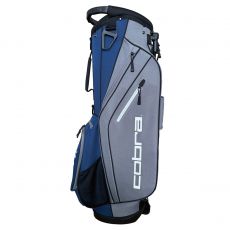 Signature Stand Bag Grey/Navy