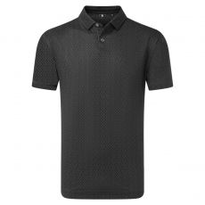 Modernist Geo Pique Charcoal/Black