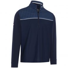 Odyssey Printed Block Sweater Peacoat