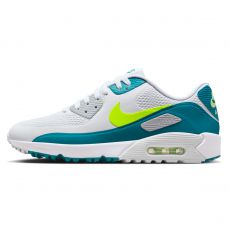 Air Max 90 G Mens Golf Shoes White/Bright Spruce/Volt