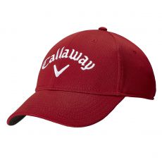 Side Crested Cap Red