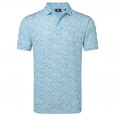 Meadow Print Lisle Blue Reef/Sea Glass/Deep Reef