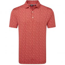 Wingtip Floral Lisle Nantucket Red/White