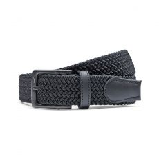 Stretch Woven Belt Black