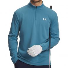 Matchplay 1/2 Zip Top Boundless Blue/White