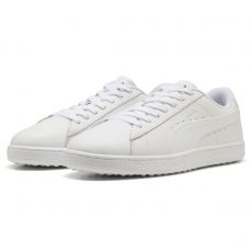 Suede G Mens Golf Shoes White