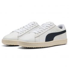 Suede G Mens Golf Shoes White/Navy