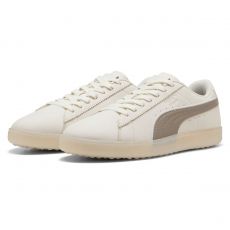 Suede G Mens Golf Shoes Warm White/Mouse Grey