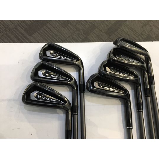 RAZR XF Irons Graphite Shafts Right Callaway RAZR XF Graphite Regular 5-PW+SW (Used - Excellent)